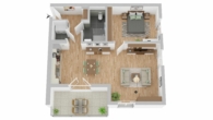 NEUBAU - Exklusive 2-Zimmer-Wohnung mit vielen Highlights! - Whg. 00.4 01.4