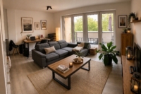 Moderne Wohnung mit Balkon