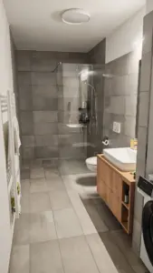 Modernes Badezimmer