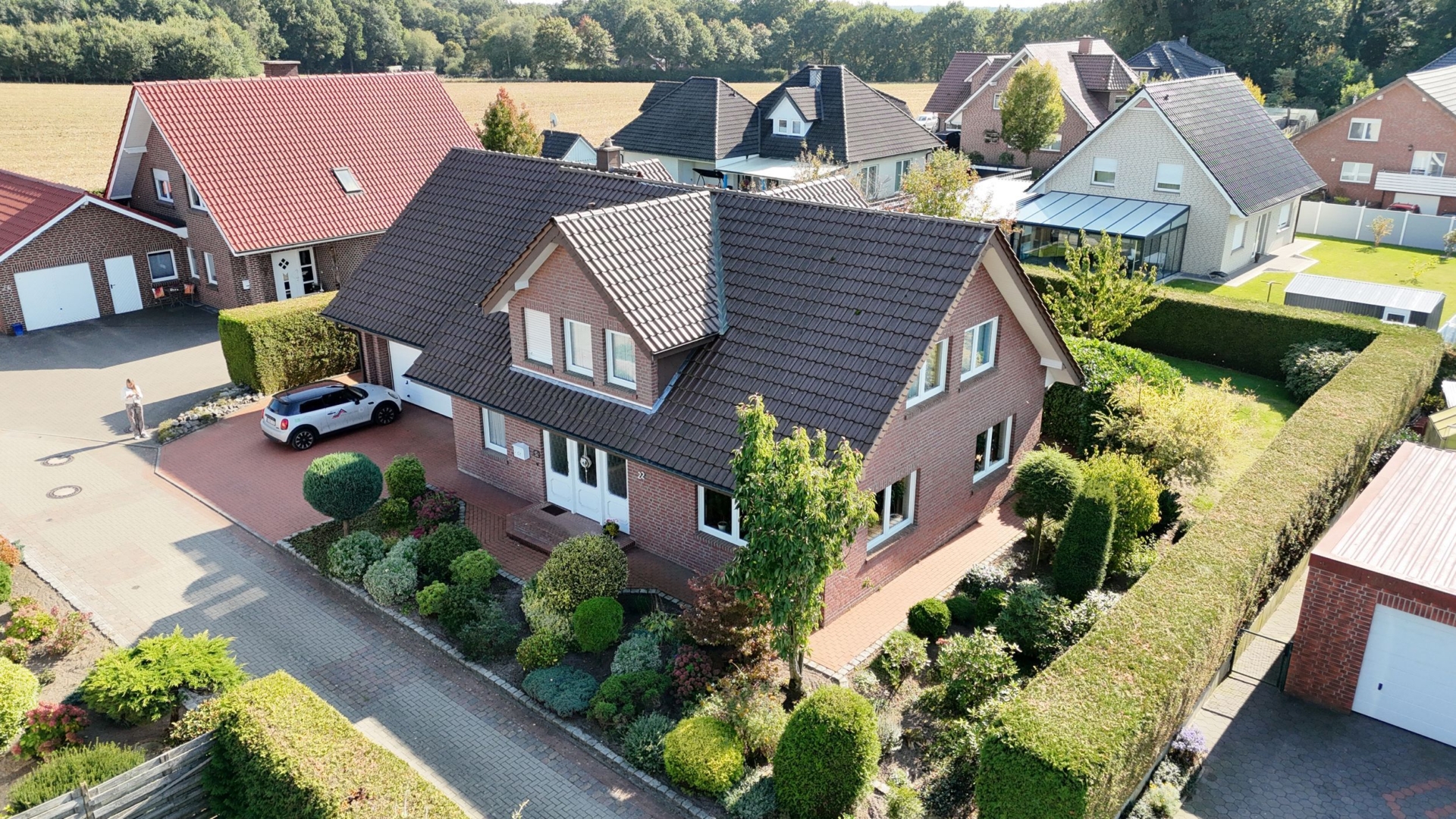 Großes Einfamilienhaus