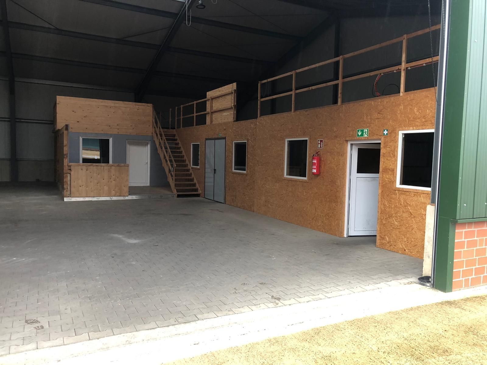 Innenansicht Lagerhalle