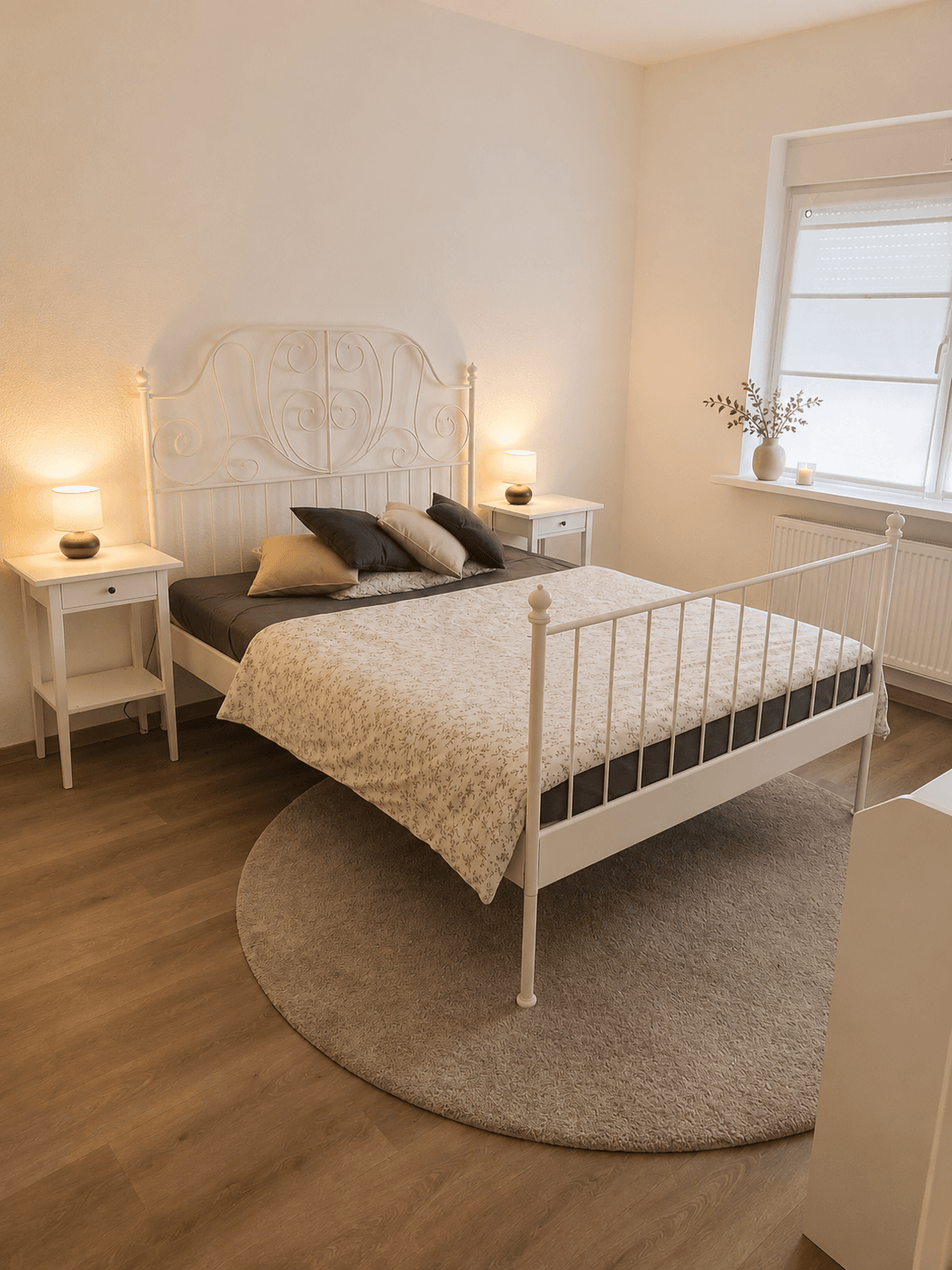 Helles Schlafzimmer