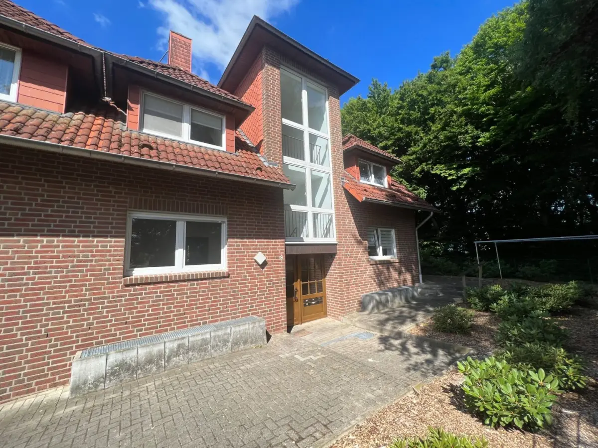 Einladendes Ziegelhaus