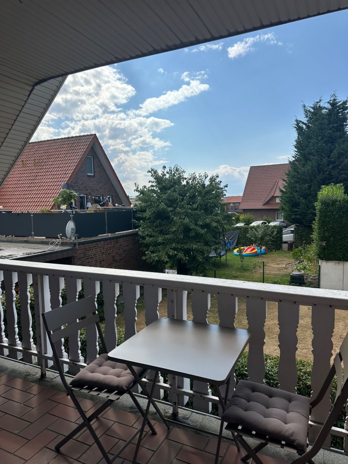 Balkon mit Aussicht