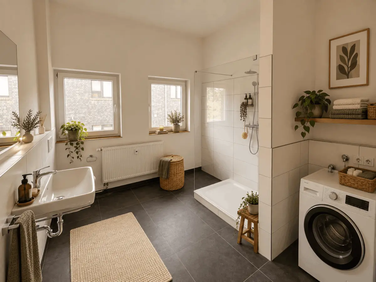 Modernes Badezimmer