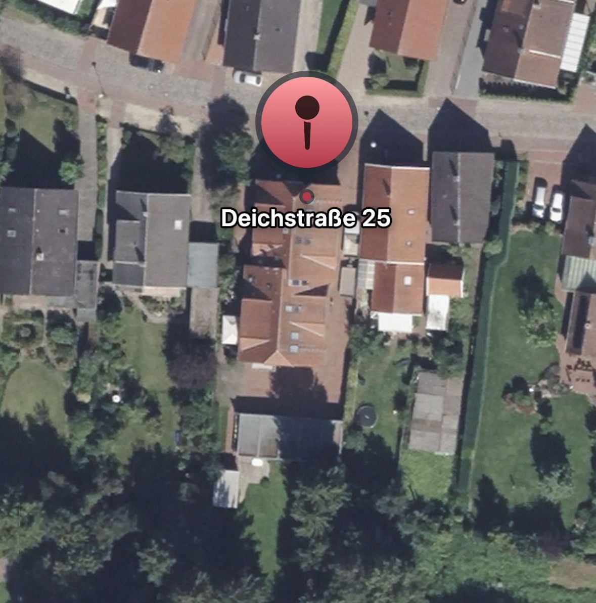 Luftbild Deichstraße 25