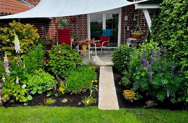 Gemütlicher Gartenbereich