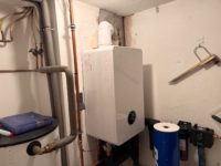 Heizungsraum mit Boiler