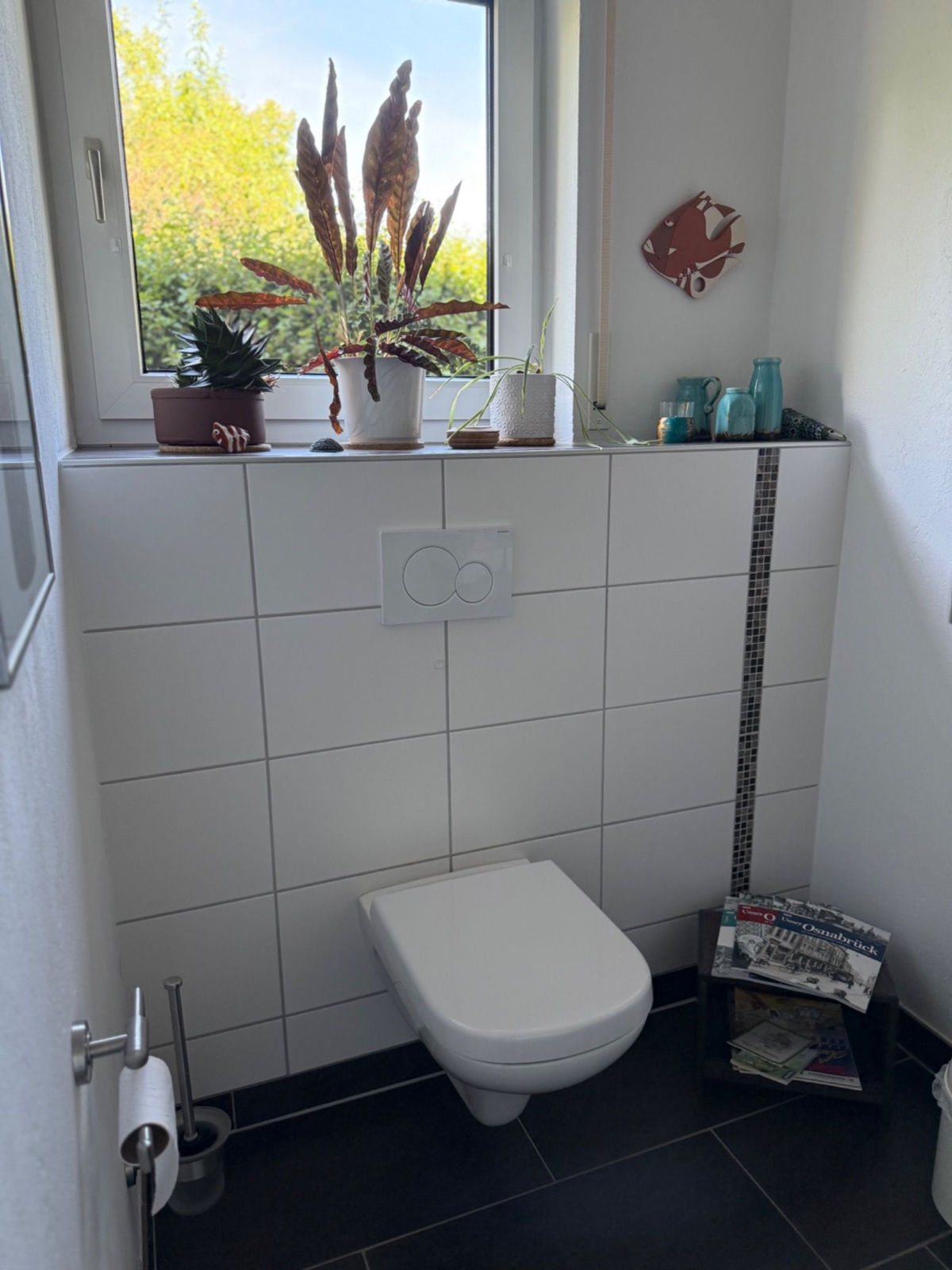 Gäste-WC mit Fenster