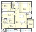 Wohnung 01.1 - Moderne 4-Zimmer-Wohnung in Bramsche mit Balkon und Tiefgarage