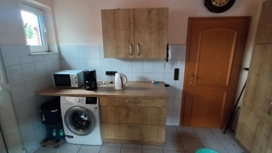 Küche mit Geräten