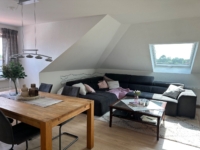 Wohnzimmer mit Dachfenster