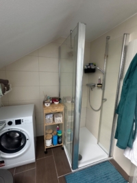 Modernes Badezimmer mit Dusche