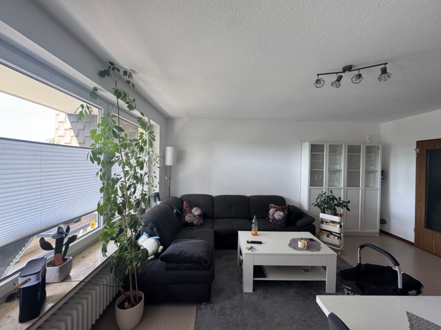 Helles Wohnzimmer mit Sofa