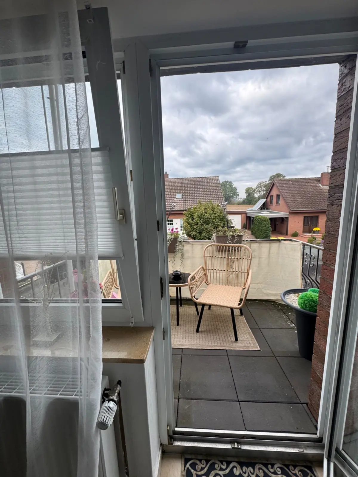 Balkon mit Ausblick