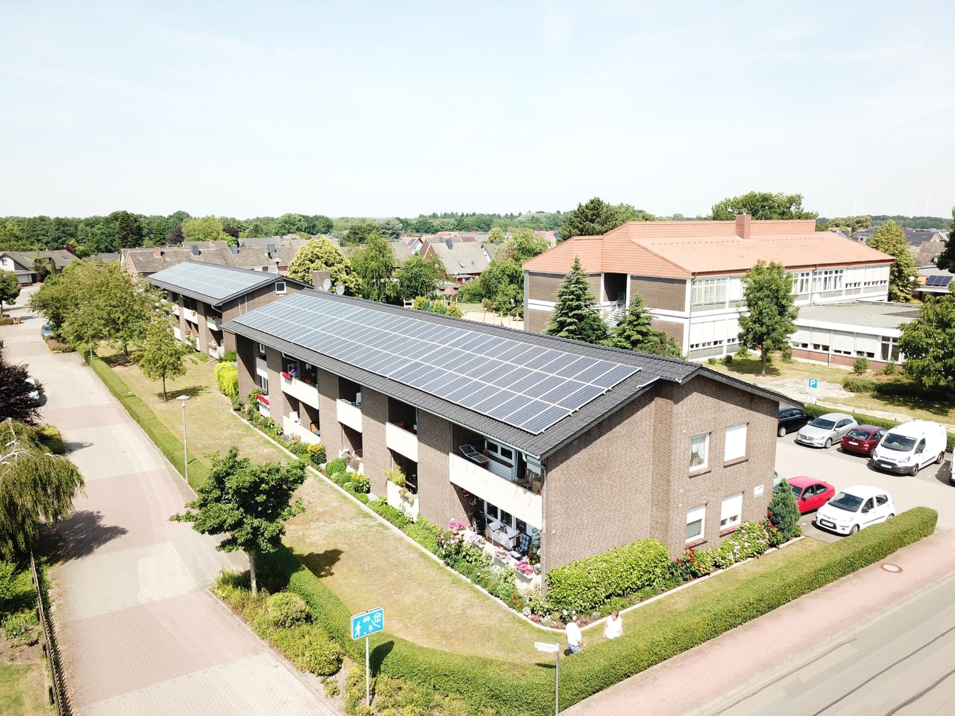 Sanierte Wohnung mit Balkon in zentraler, ruhiger Lage von Engter – 40 m² 49565 Bramsche-Engter, Etagenwohnung