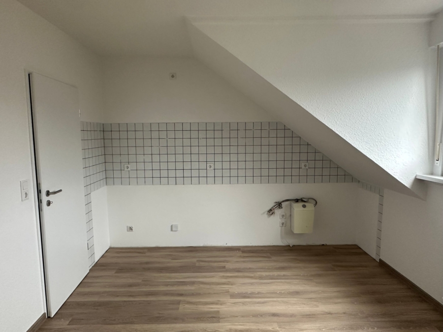 Renovierte Dachgeschossküche